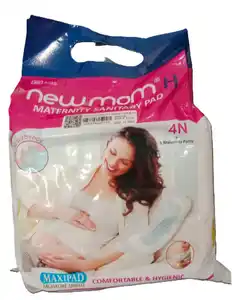 Newmom H Maternity Sanitary Pad Maxipad 4s + 1 Panty
